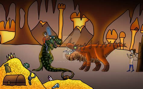 Dragons Dinosaurs And Damsels By Toon Rex On Deviantart