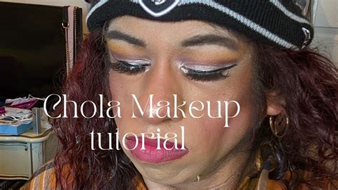 Chola Makeup Look Tutorial Wing Liner Youtube