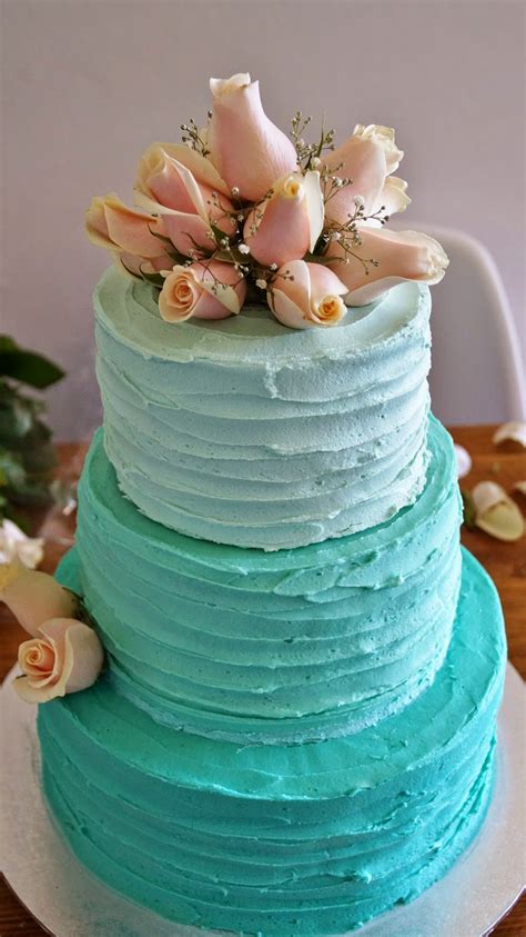Mfh The Tiffany Blue Wedding Cake