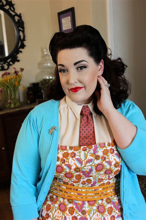 Dapper Days Challenge ~ Plus Size Vintage Style Fashion And Beauty