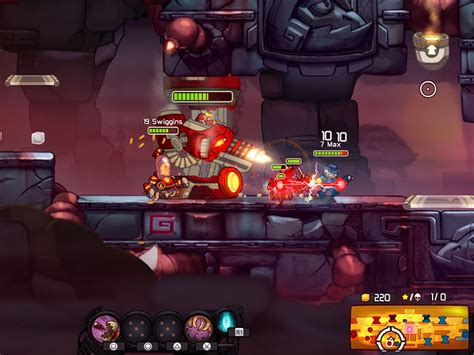 Awesomenauts Assemble Review Fast Retro Fun The Independent The