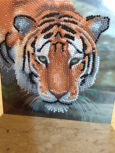 Tiger Crystal Art Card Kit A Timberdoodle Review