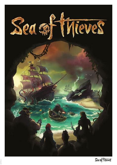 Buy Your Sea Of Thieves Logo Art Print Free Shipping Merchoid