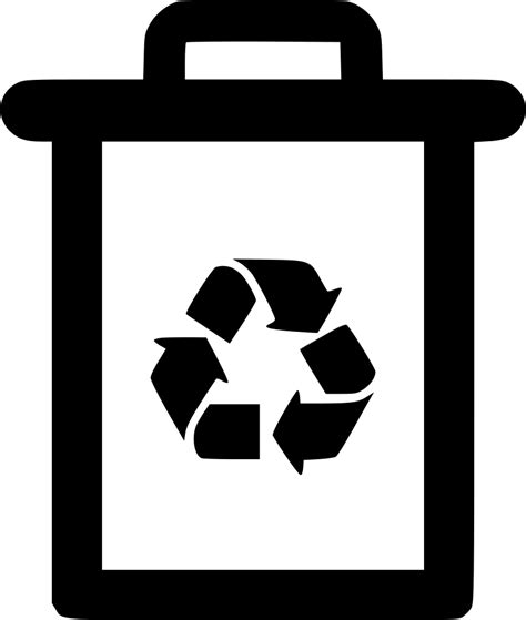 Recycle Bin Trash Svg Png Icon Free Download 462501 Onlinewebfontscom