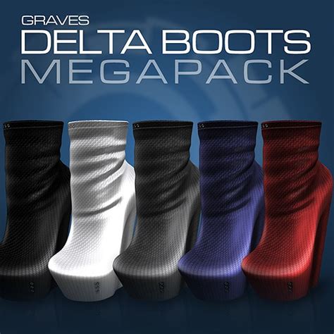 Second Life Marketplace Graves Delta Boots Megapack