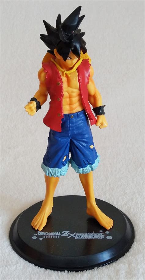 Dragon Ball Z X One Piece Dx Figure Luffy Style Son Goku Weekly