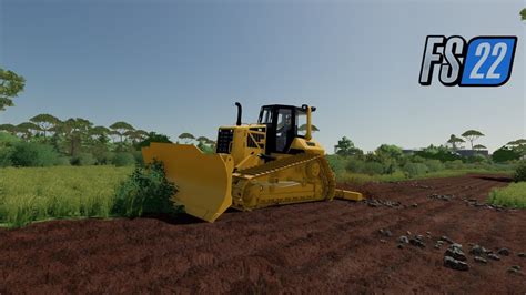 Bull Dozing With Caterpillar D6 Farming Simulator 22 Part 2 Youtube