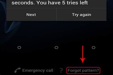 What To Do If I Forget My Android Lock Pattern The Big Phone Blog