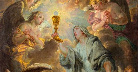 The Day The Blessed Sacrament Became Suspended In The Air