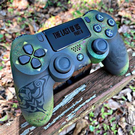 The Last Of Us Part Ii Custom Ps4 Controller In 2021 Ps4 Controller