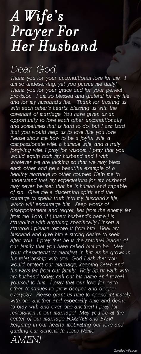 A Wifes Prayer For Her Husband Pictures Photos And Images For