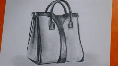 How To Draw Hand Bag Object Drawing Still Life Drawing Gogoart