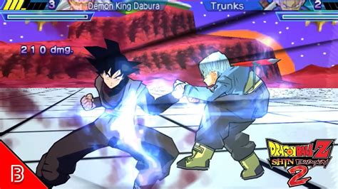 Black Goku Dragon Ball Z Shin Budokai 2 Mod Gameplay Psp Youtube