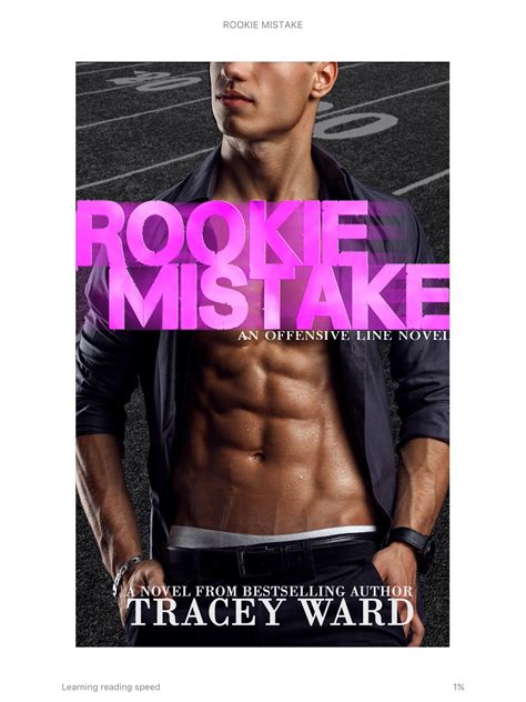 Rookie Mistake By Tracey Ward Rookie Mistake Kindle Books Novels