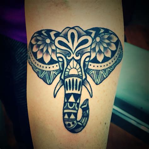 Tribal Tattoos Elephant Tattoo Designs