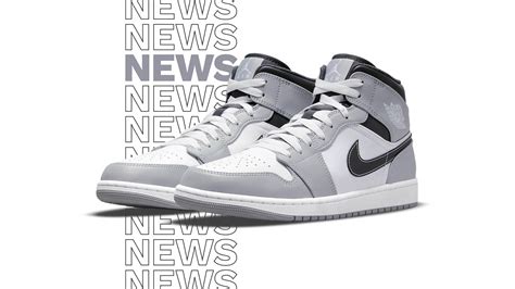 A New Air Jordan 1 Mid Light Smoke Grey Colourway Is On The Way The
