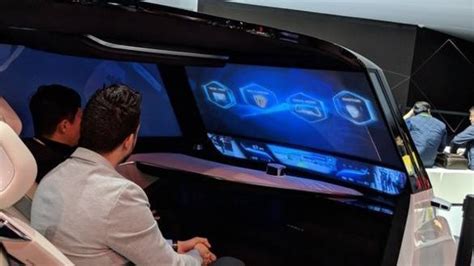 Ces 2019 Hyundai Mobis Windscreen Display Shows Future Of Vehicular