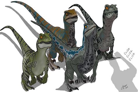 Jurassic World Raptor Squad In 2023 Jurassic World Jurassic World