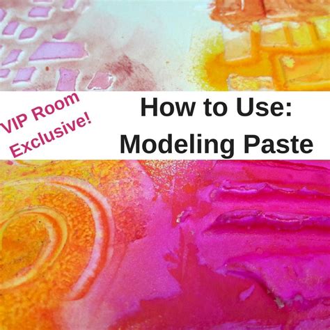 How To Use Modeling Paste The Full Guide Einat Kessler Paper Craft