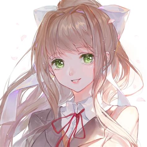 Monika Doki Doki Literature Club Image By Matchach 3300775