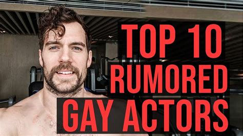 Top Rumored Hollywood Gay Actors Celebrities Youtube