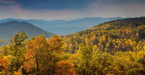 Fall Color In The Blue Ridge Mountains