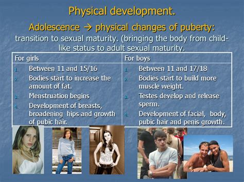 Psychology And Human Development Lecture 9 Physical And