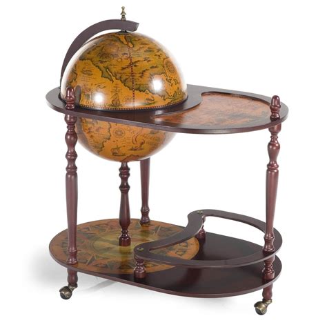 Old World Bar Globe Cart Globes For Sale Floor Globe Globe