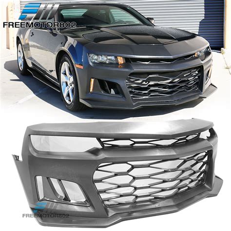 Fits 14 15 Chevy Camaro Coupe IKON ZL1 Front Bumper Conversion Cover PP