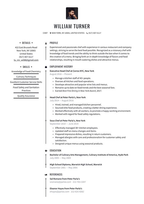 Cook Resume Examples And Writing Tips 2021 Free Guide ·