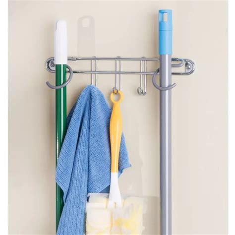 Great savings & free delivery / collection on many items. InterDesign Utility Shelving - Silver | Paper towel holder ...