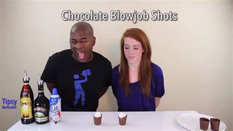 Tipsy Bartender Chocolate Blowjob Shot