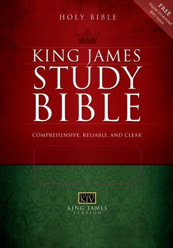 Holy Bible King James Version Study Bible Book The Fast Free Shipping