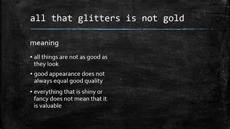 Video shows what old gold means. all that glitters is not gold - YouTube