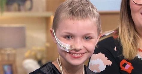 This Morning Audience In Tears As 9 Year Old With Terminal Cancer Has
