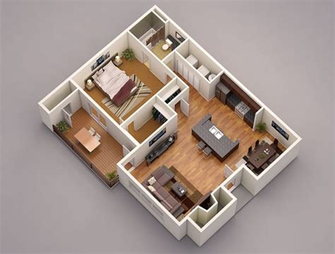 Floor Plan With Perspective Floorplansclick