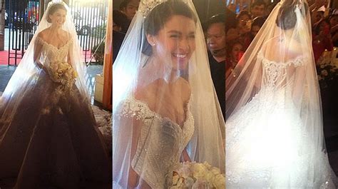 A Closer Look At Marian Rivera S Wedding Dress Atelier Yuwa Ciao Jp