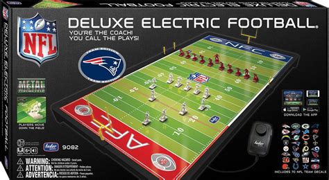 New England Patriots Nfl Deluxe Electric Football Game