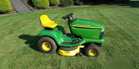 John Deere Lt166 Lawn Tractor Maintenance Guide And Parts List