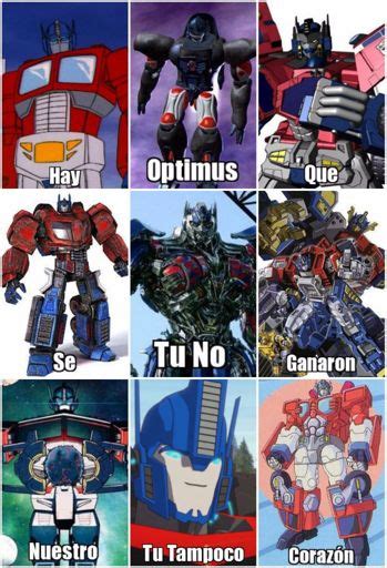 Meme Transformers Amino En Español Amino