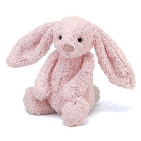 Jellycat Bashful Pink Bunny Medium Rabbit Soft Plush Toy 1230cm New