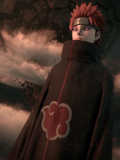 X Akatsuki 2k Realistic Naruto Hd Anime Pein Cgi Naruto