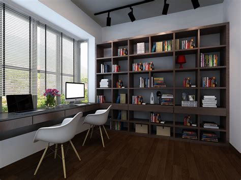 Only w&m students, staff, and faculty members may use individual study rooms. Study home library 3D model | CGTrader