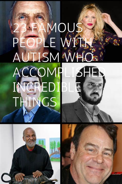 top 10 celebrities with autism
