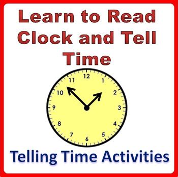 Telling Time Worksheets and Clock Printable Activities Grade K-4