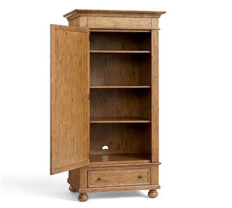 Once perfected, products are shipped out to pottery barns around the globe. American Classic Armoire | Pottery Barn
