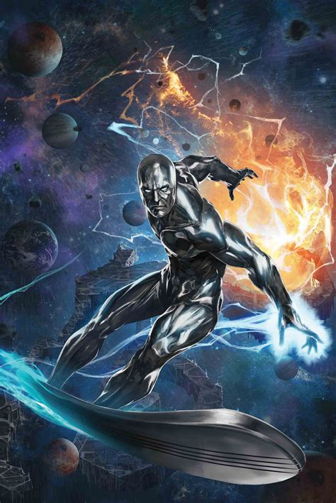 Defenders Silver Surfer 1 Variant Héroes Marvel Surferos Marvel