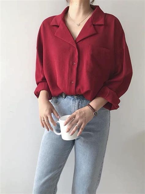 pin by trương Đặng ngọc lý on shirt blouse casual college outfits casual style outfits