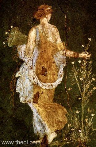 She is the only child of niobe whose life was spared by apollo. CHLORIS (Khloris) - Greek Goddess Nymph of Flowers (Roman ...