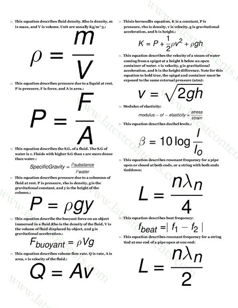 Mcat Physics Formulas List And Tips To Solve Problems Easily Part 3
